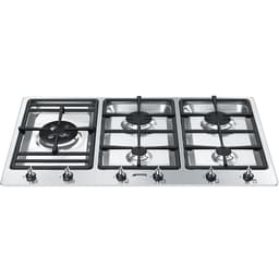 Smeg kaasutaso PS906-4 (teräs)