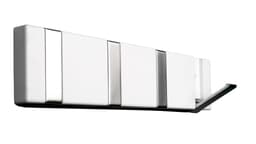Knaggrekke 4 kn. FLEX - hvit