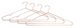 Kleshenger, flettet, bronse - 4-pk