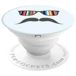 Popsockets greb til mobile enheder (mustache rainbow)