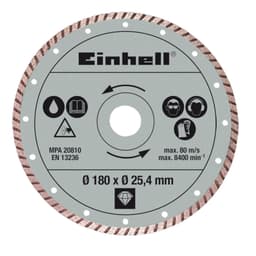 Dia.-Trennsch. 180x25,4mm tur., Radial Tile Cutter Accessory