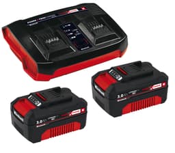 Snabbladdare 18V PXC Twin Charger Starter Kit 2x 3,0Ah