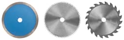 Sagbladsett 85×10 mm med 6 deler, tilbehør til minisirkelsag.