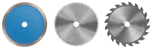 Sågbladssats, 85x10 mm, 6 st., tillbehör minicirkelsåg