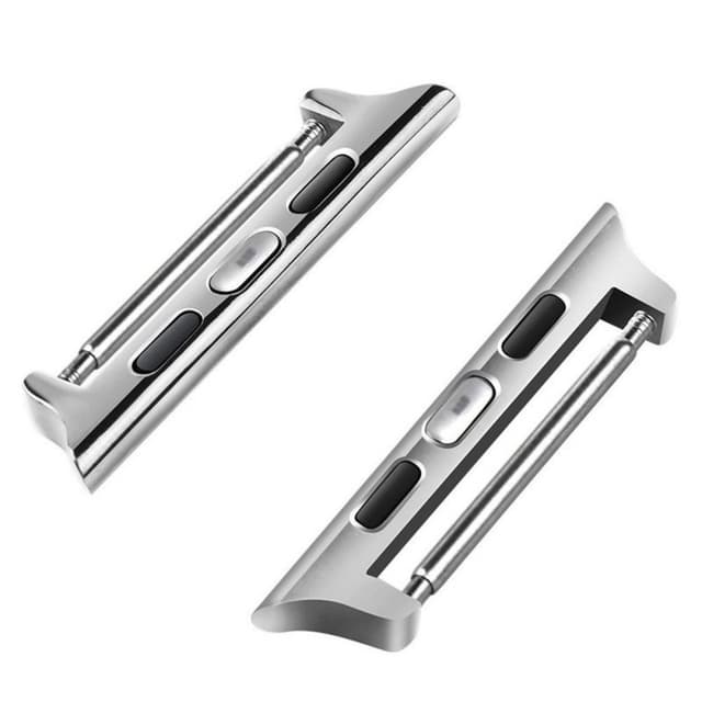 Armbånd pin adapter til Apple Watch 4 (40mm)  - sølv