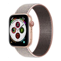 Apple Watch 5 (40mm) Nylon armbånd - Pink Sand