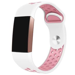 Fitbit Charge 3 EBN Sport armbånd - Hvit / Rosa