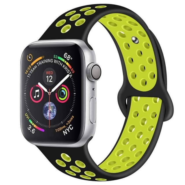 EBN Sport Armband Apple Watch 4 (40) - Svart/gul