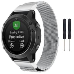 Milanese RSF stålarmbånd Garmin Fenix 3 / 5X / 5X Plus - sølv
