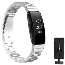 Rustfrit stål armbånd FITBIT Inspire / Inspire HR - Sølv
