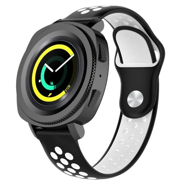 EBN Sport rannekoru Samsung Gear Sport - musta / valkoinen