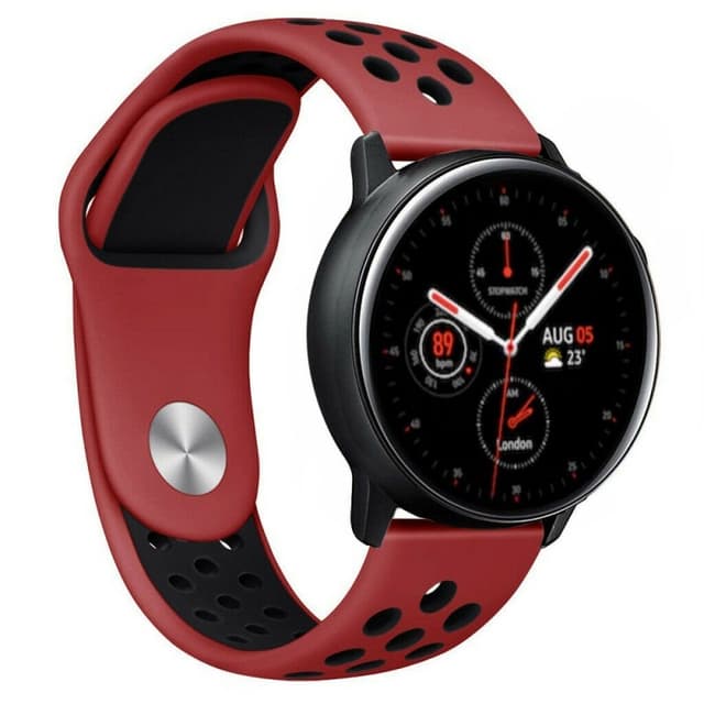 EBN-rannekoru Samsung Galaxy Watch Active 2 - punainen / musta