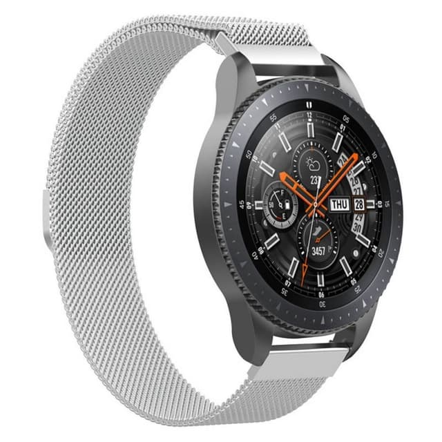 Milanese RSF stål Armband Samsung Galaxy Watch 46mm-Silver