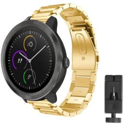 Rustfrit stål armbånd Garmin VivoActive 3 - guld