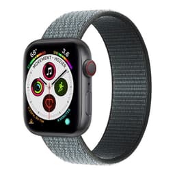 Apple Watch 5 (44 mm) nylonrannekoru - Storm Grey