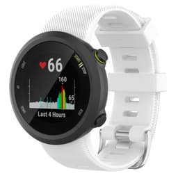 Sport armbånd silikon Garmin Forerunner 45 (42mm) - Hvit