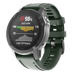 Sport armbånd Garmin Fenix 6S - mørk grønn