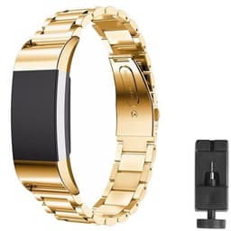 Rustfritt stål armbånd FITBIT Charge 3 - Gull