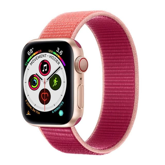 Apple Watch 5 (40 mm) nylonrannekoru - Pomegranate