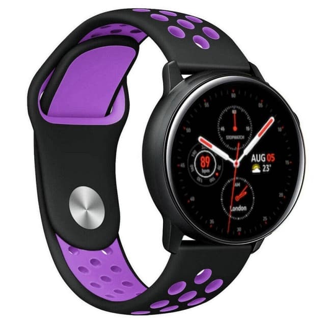EBN-rannekoru Samsung Galaxy Watch Active 2 - musta / violetti