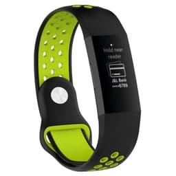 EBN Sport Rannekoru Fitbit Charge 3 - musta / vihreä