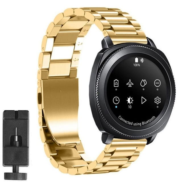 Armbånd rustfritt stål Samsung Gear Sport - gull