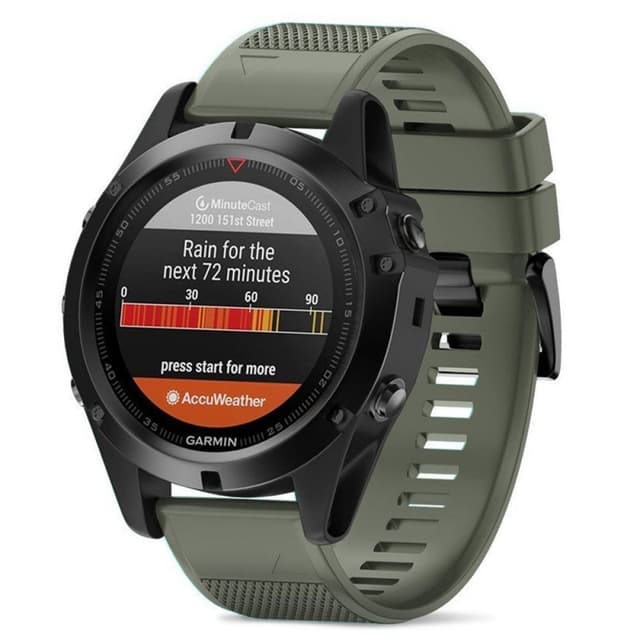 Sport Garmin Fenix 3 / 5X / 5X Plus - Grøn