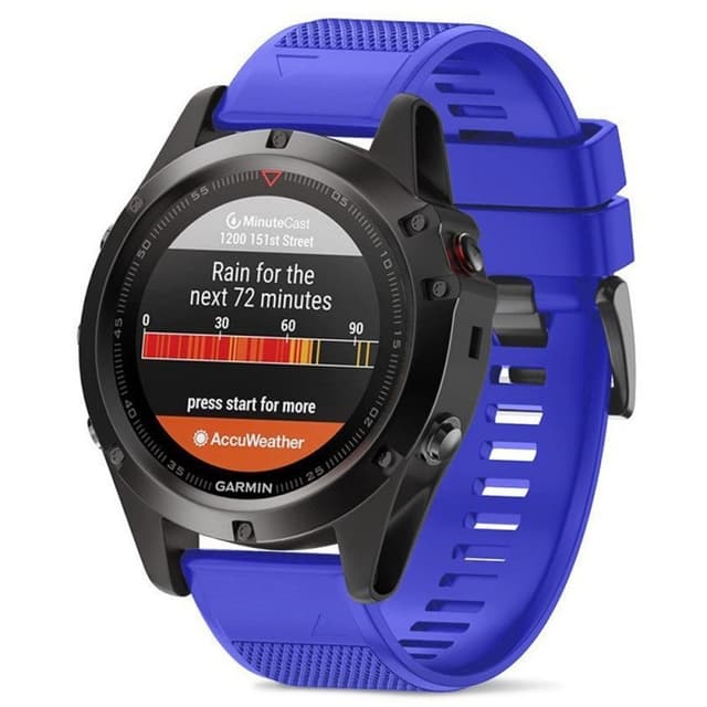 Sport Rannekoru Garmin Fenix 3 / 5X / 5X Plus - sininen