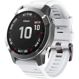 Sport Armband Garmin Fenix 6X / 6X Pro - Vit
