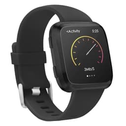 Sport Rannekoru Fitbit Versa / Versa Lite - musta