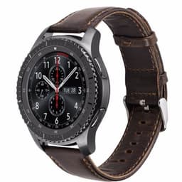 Læderarmbånd LA Samsung Gear S3 Frontier / Classic (brun)