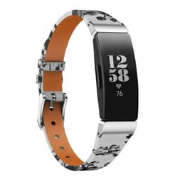 Blomsterlær armbånd FITBIT Inspire / Inspire HR - White