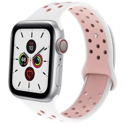 EBN Sport Armband Apple Watch 5 (40mm) - Vit/rosa