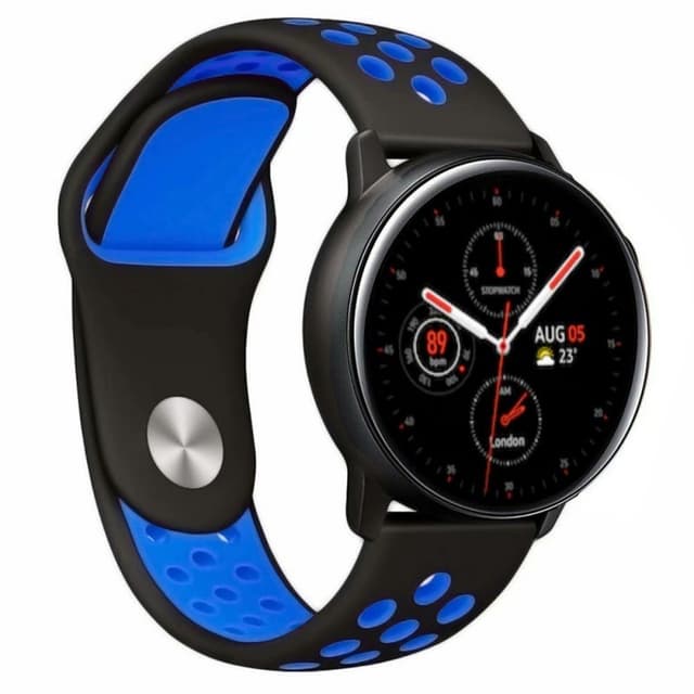 EBN Armband Samsung Galaxy Watch Active 2 - Svart/blå