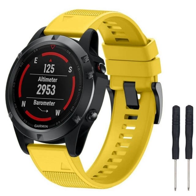 Sport armbånd Garmin Fenix 5 / Forerunner 935 Yellow