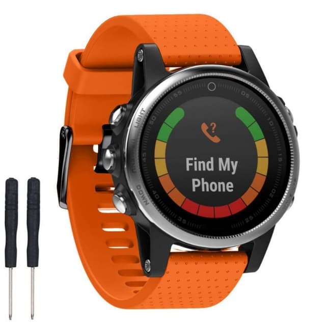 Sport Rannekoru Garmin Fenix 5S - oranssi