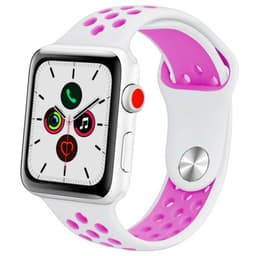EBN Sport Armbånd Apple Watch 5 (40mm) - Hvid / lyserød