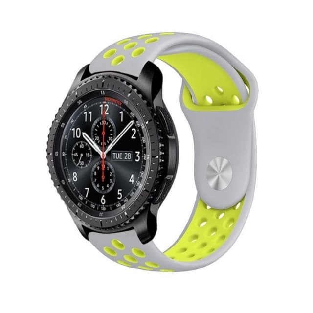EBN sport rannekoru Samsung Gear S3 harmaa-keltainen