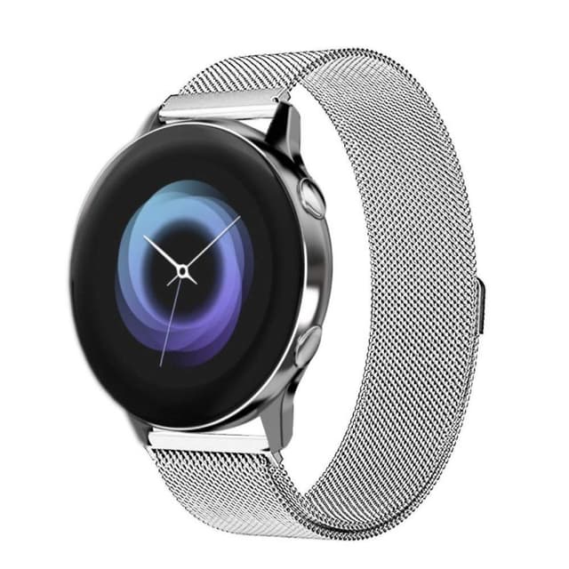 Milanese RSF-teräsrannekoru Samsung Galaxy Watch Active -hopea
