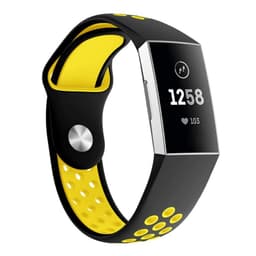 Fitbit Charge 3 EBN Sport rannekoru - musta / keltainen