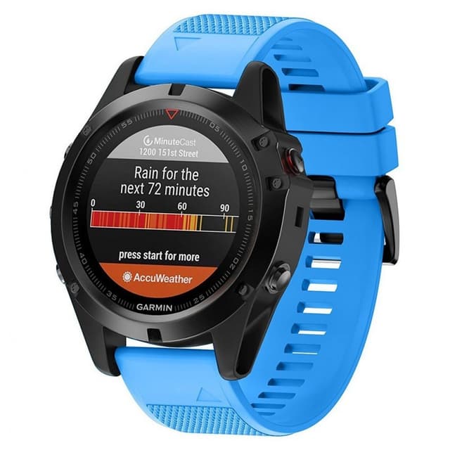 Sport Rannekoru Garmin Fenix 3 / 5X / 5X Plus - Oceanblue