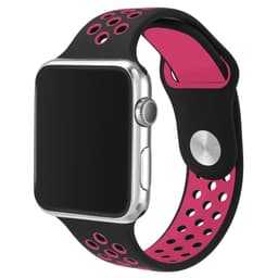 Apple Watch 42mm Sport armbånd Svart / Pink