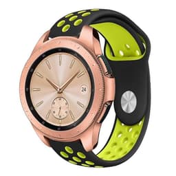 EBN Sport armbånd Samsung Galaxy Watch 42mm Sort / Gul (S)
