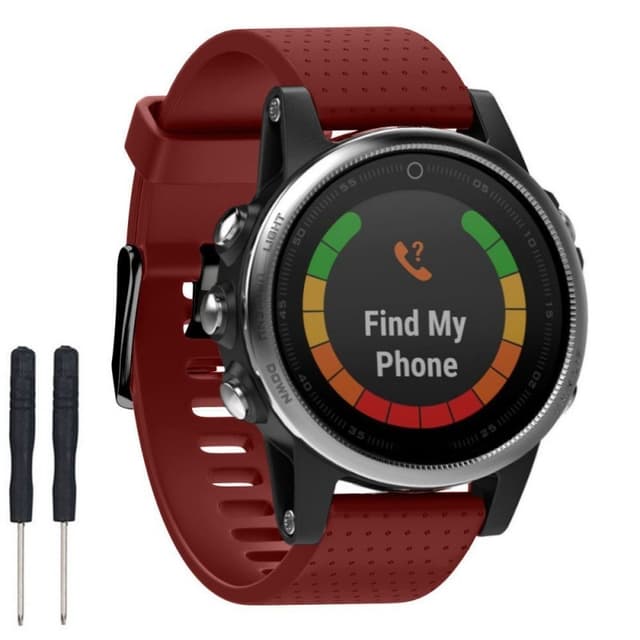 Sport Armband Garmin Fenix 5S / 5S Plus - Röd