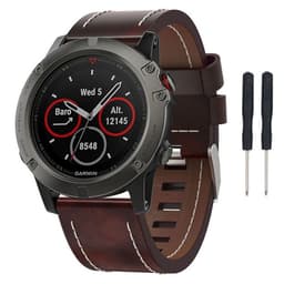 Lærarmbånd Garmin Fenix 3 / 5X / 5X Plus - Brun