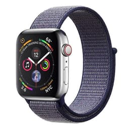Apple Watch 4 (44mm) Nylon armbånd - Midnight blue