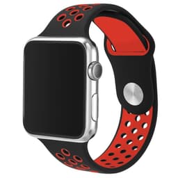 Apple Watch 42mm Sport Rannekoru Musta / Punainen