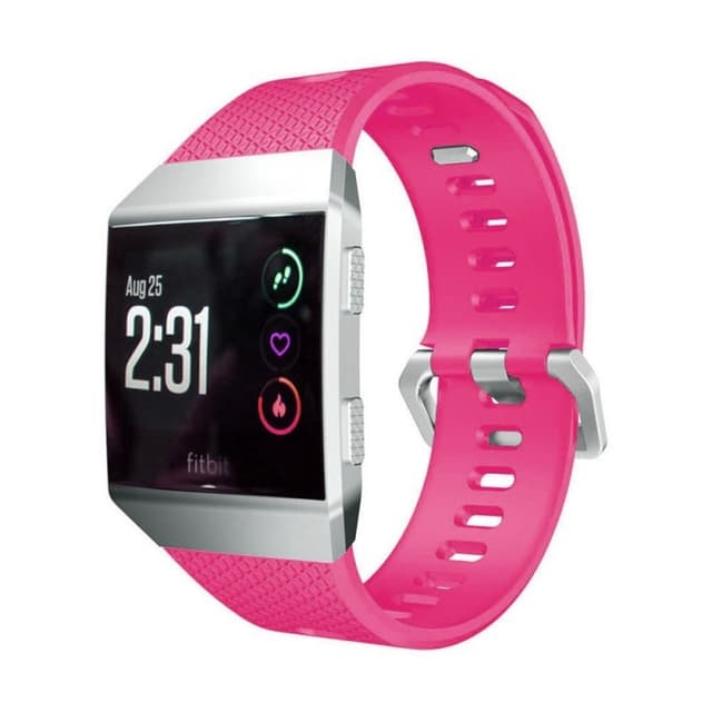 Sport Armband Fitbit Ionic Mörkrosa S