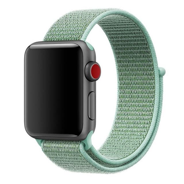 Apple Watch 4 (44 mm) nylonrannekoru - Marine Green