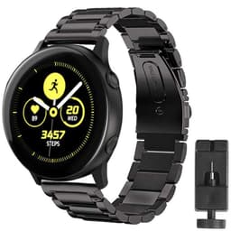 Rannekoru ruostumatonta terästä Samsung Galaxy Watch Active - musta